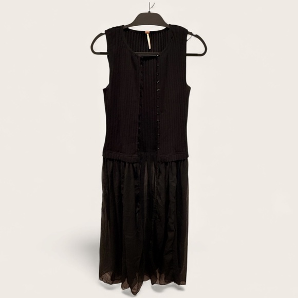 FREE PEOPLE "TWICE AS NICE" MAXI TOP - SIZE S NWOT - Picture 4 of 4